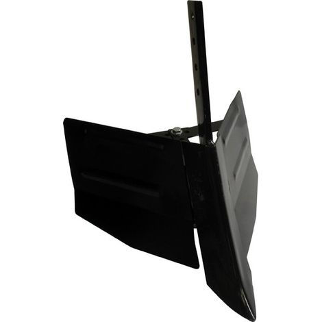Butteur double adaptable – Largeur de travail réglable 30-47 cm – Pour terrains accidentés – Accessoire pour motoculteur – F1 Distribution