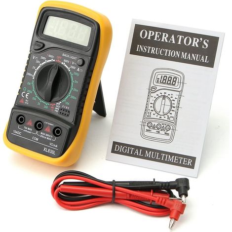 XL830L Digitalmultimeter, hochpräzises intelligentes Universal-Voltmeter/Amperemeter
