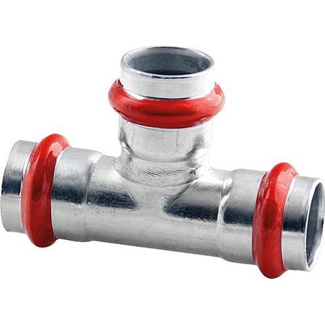 Acier C Contour V Raccord A sertir Piece en T 35 mm