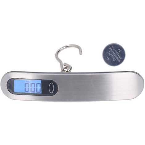 50kg Portable Hanging Electronic Fishing Scale with Battery Operated Hook (1/5)