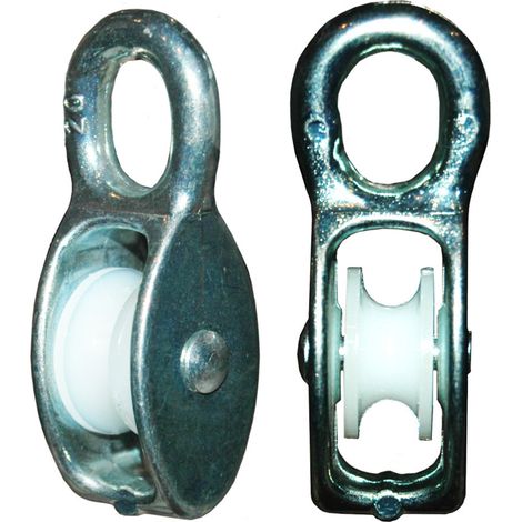 HBS BETZ, Blockseilrolle 4981,Rad, Durchmesser 50mm Radbr. 16,5mm, Gleitlager Polyamid (1/2)