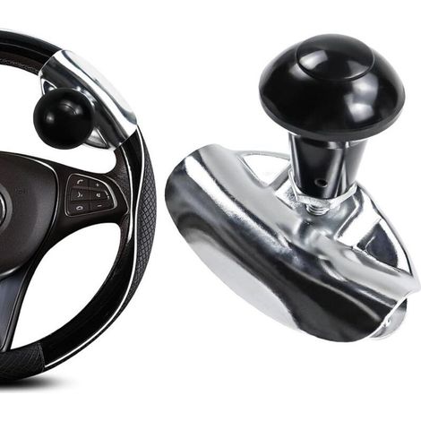 Boule Volant Voiture Boule Volant Bouton Volant Voiture Spinner Bouton Volant Direction Universel Voiture Accessoire Voiture Tuning pour Voitures Tracteurs,Tondeuses à Gazon (1/5)