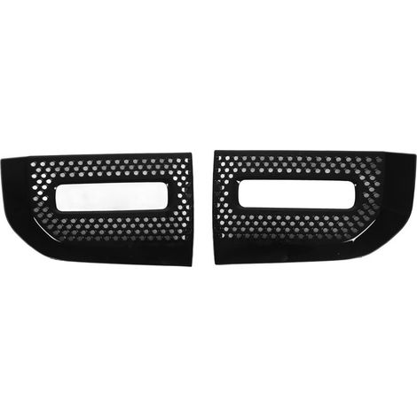 Jeffergarden Couvercle de calandre antibrouillard noir brillant LR129432 de remplacement pour Land Rover Defender 90 110 130 L663 2020 et plus-DOU