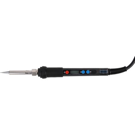 Fer à souder électrique portable avec stylo chauffant et écran LCD, 220 V, 10 A, prise européenne (1/5)