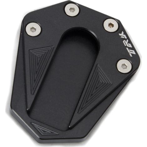 (Noir) Rehausse de béquille latérale de moto en aluminium CNC, compatible avec Benelli TRK 502 2017-2018 maxpower (1/4)