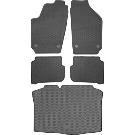 RIGUM 434248 Maletero + Alfombrillas GEYER 910/4C - Skoda Fabia I Hatchback 2000-2008, espacio para pies delantero AV - INSTALADO (1/5)