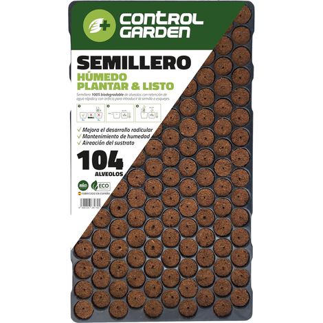 CONTROL GARDEN Semilleros Húmedos Bandeja 104 Alv (1/5)