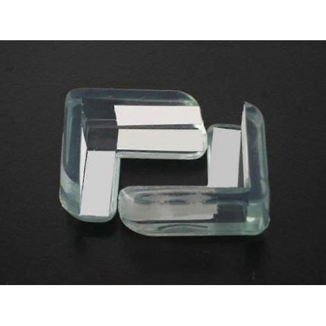 Lot de 20 protections d'angle en silicone pour tables en verre, idéales pour les enfants et les bébés - YuJia-zscy