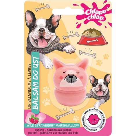 Brillo labial Chlapu chlap para perros - espuma de fresa 7g