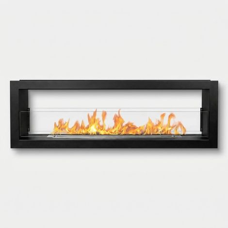 Cheminée bioéthanol encastrable double face Divina Fire Montefalco 120 (1/5)