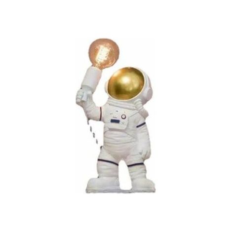 Children's Lamp Light Astronaut Desk Lamp Resin Desk Lamp Moon Lamp (1/4)