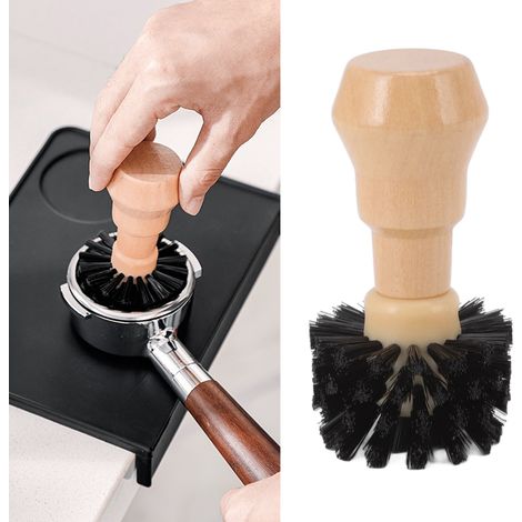 Reinigungsbürste für Kaffeeschalen, Reinigungsbürste für Kaffeemaschinengriffe, Reinigungswerkzeug für Bartheken 51/54 mm (1/5)