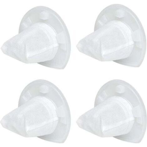 Paquete de 4 filtros de repuesto para la aspiradora inalámbrica Black & Decker Power Tools VF110 Dustbuster, compatible con los modelos CHV1410L, CHV9610, CHV1210, CHV1410, CHV1410B y CHV1510. (1/4)