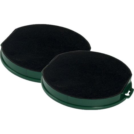 Filtre à charbon (2pcs) longue durée pour Faber IN-NOVA SMART / VALUE PB / 112.0544.470 / FLL3