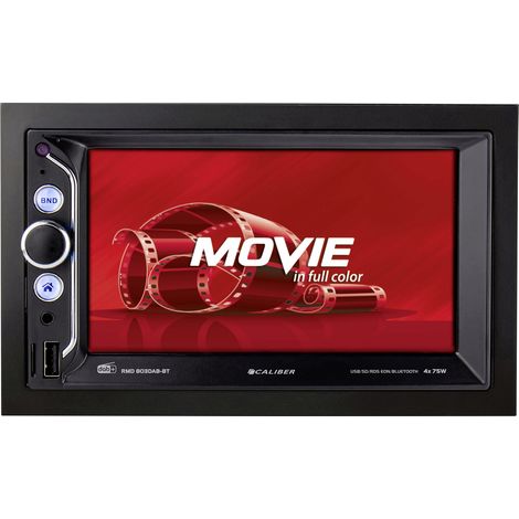 Car Multimedia Caliber RMD803DAB-BT - Touchscreen - USB / SD / AUX / DAB + / BT - Freisprecheinrichtung (1/5)