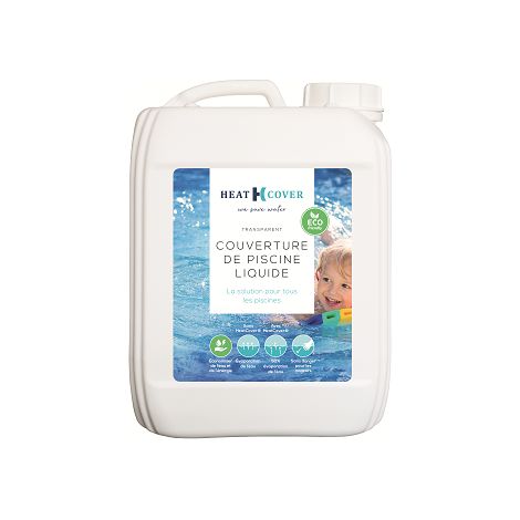 Heat cover 5L - Couverture de piscine liquide