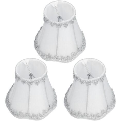 3 pièces abat-jour moderne E14 bougie lustre abat-jour Clip sur Installation décoration intérieure (1/5)