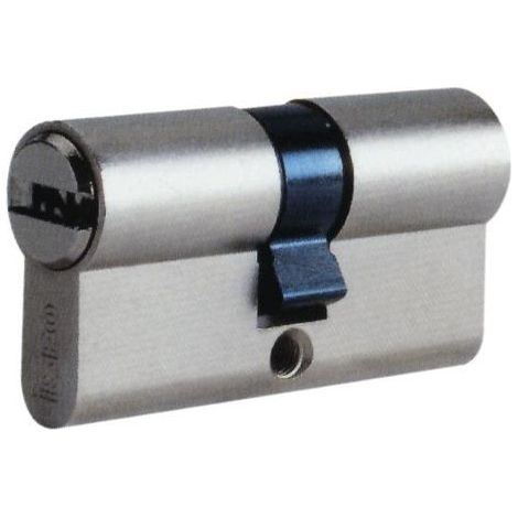 CILINDRO EUROPEO ISEO R6 8809.4060.9 MM 40-60 NICHELATO (1/2)