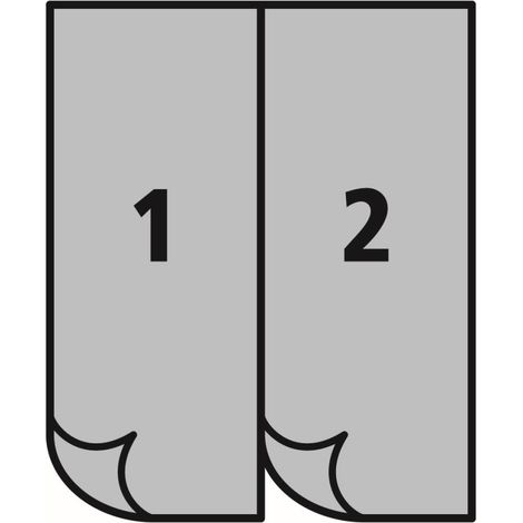 Wolfcraft Super Grit 40 Schleifpapier Holz/Metall 230 x 280 mm (2840000) (1/4)