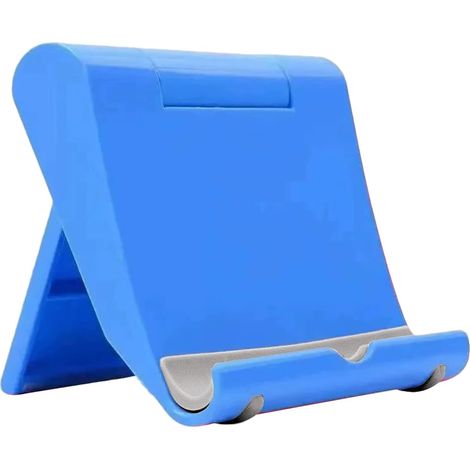 Support de téléphone de Bureau, Pliable pour Tablette, téléphone Portable, Construction Robuste, Bureau réglable pour Smartphone, Maison, Bureau, Accessoires de Voyage (1/5)