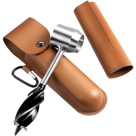 Perceuse à main pour le travail du bois, perceuse de survie manuelle, outils de tarière manuels, perceuse à main de camping pour le camping (1/5)