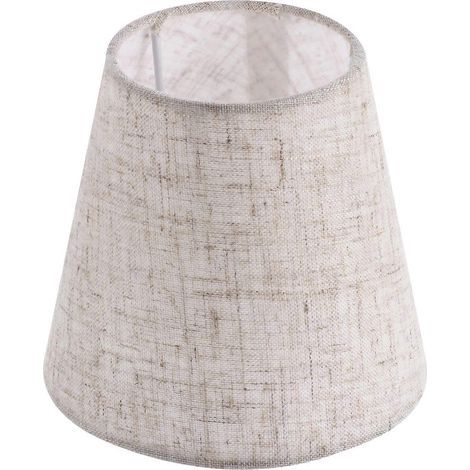 Stofflampenschirm für Steh-, Kronleuchter- oder Wandleuchten, staubdichtes Zubehör. – 14 x 14 x 13 cm (1/3)