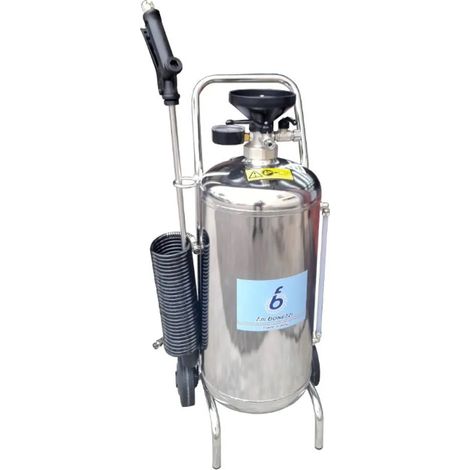 NEBULIZZATORE PNEUMATICO 24LT ACCIAIO INOX X DETERGENTI OLI LUBRIFICANTI BONEZZI