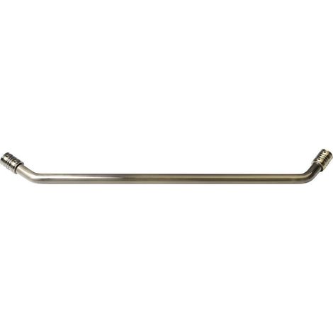 Barre de support mural pour cabine de douche ANTIQUE 400 mm, bronze (1/3)
