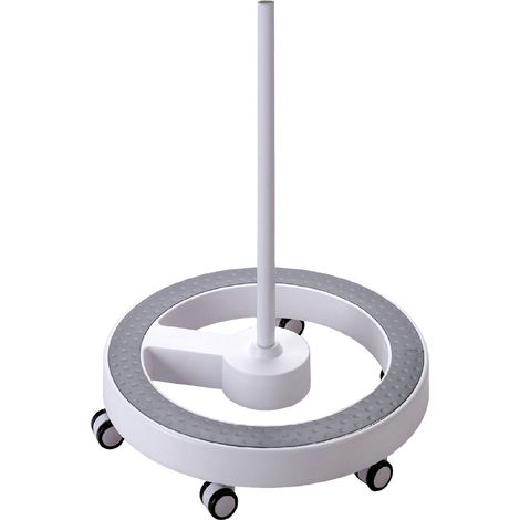 LUMENO-HOSE MIT ROLLEN 6159, GRÜN ODER GRAU. STÄNDER FÜR LUPENLEUCHTE, KOSMETIKLICHT ODER ARBEITSLEUCHTE, IDEAL FÜR SA