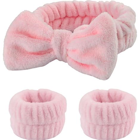 Ensemble de 6 pièces pour spa : bracelet, bandeau, élastique à cheveux et bracelet. (1/5)