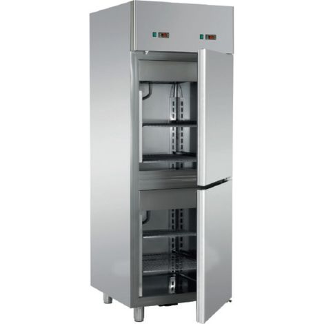 ARMOIRE PÂTISSIÈRE 2 PORTILLONS PLEINS - NÉGATIVE VENTILÉ - 700 LITRES - Isotech