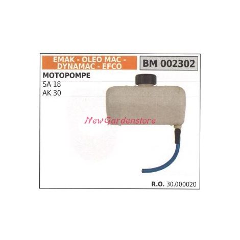 Serbatoio carburante EMAK motore motopompa SA 18 AK 30 002302