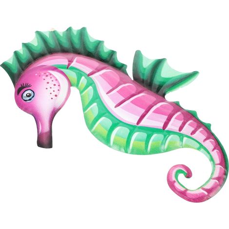 Décoration Murale Forme De Hippocampe Art Mural De Plage Pour Intérieur Et Extérieur Pour Jardin Salon Cuisine Et Bureau (1/5)
