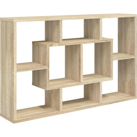 Maison Exclusive - Mensola a Muro Rovere Sonoma 85x16x52,5 cm in Legno Multistrato