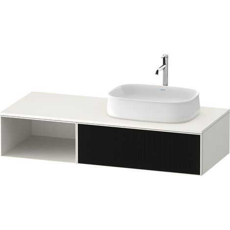 Lavabo consola Duravit Zencha, 1300x550mm, 1 extraíble, 1 (1/2)