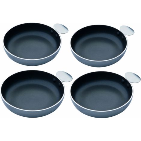 Cadac Tapas & Egg Set bestehend aus 4 GreenGrill-Keramikbeschichteten Aluminiumpfannen 98399C (1/2)