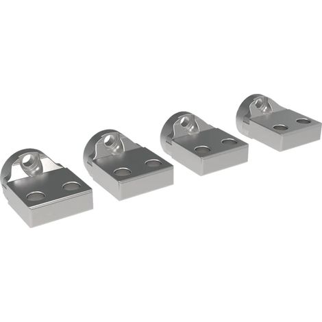 Prises Arrière - haut/bas - HW1 4 Pôles (RC) (pièce détachée) - HAGER HWY049HSA