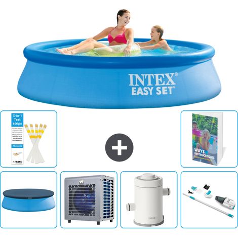 Intex Piscine Easy Set Ronde - 244x61 cm - 7-pièces S25 (1/5)