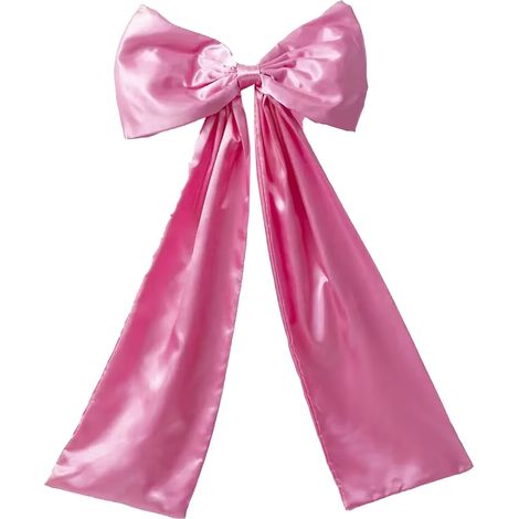 Ribbon Bow - Satin Christmas Tree Top Bow - Red Holiday Decoration for Home Wedding Car Interior - 47 Inches (1/5)