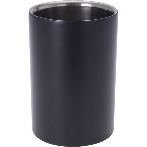 COOLER Weinregal, Edelstahl, 18 cm, schwarz - EH Excellent Houseware