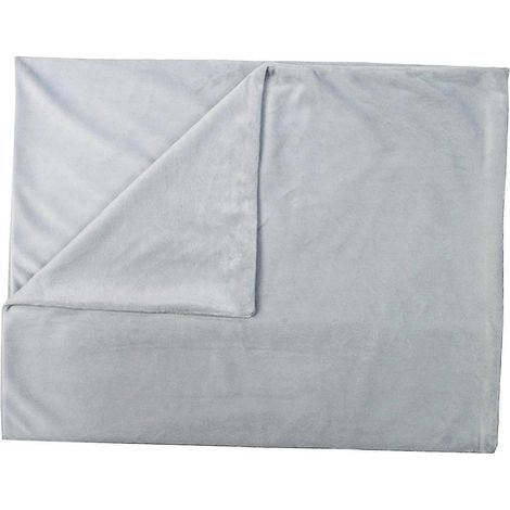 Weicher Samtkissenbezug, dekorativer Körperkissenbezug für Zuhause und Hotel-Silver 50x137cm (1/5)