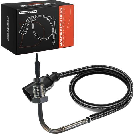 Sensor de temperatura, longitud del cable 750 mm, tamaño de rosca M14 x 1.5, número de contactos del conector 2, tamaño de llave 17, forma de la carcasa del conector D-Form (1/5)