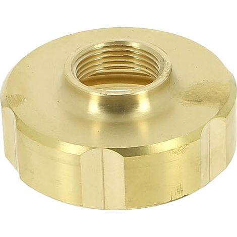Riquier – Adaptateur laiton cuve 1000L femelle 20-27 – Départ 60x6 – Filetage F 3/4" – Sortie 20-27 pour installations professionnelles