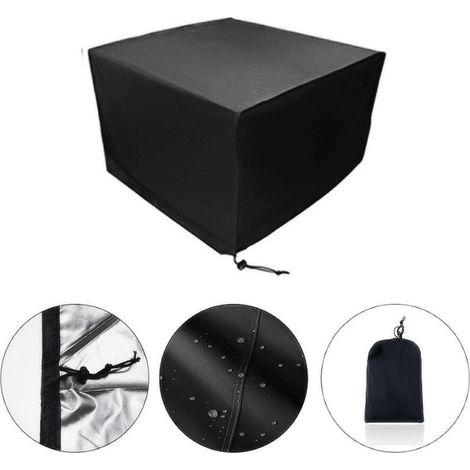 Large protective cover for square garden furniture 120x120x74cm (1/5)