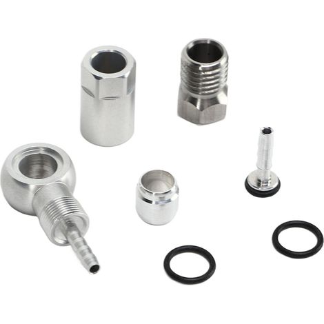 Kit d'inserts de raccordement olivier pour durites de frein hydraulique vélo - Compatible FORMULA R1 R1R RR1 RX - Montage et modification DIY (1/5)