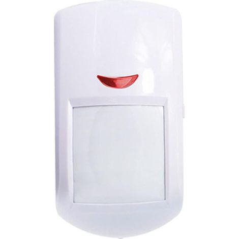 Heim-PIR-Sensor, Infrarot-Funk-Bewegungsmelder, RF-Sensor für Smart Home Security Alarmsystem, Weiß
