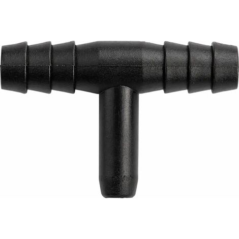 Raccord en T pour tuyaux 12 et 6 mm système abreuvement automatique (1/4)