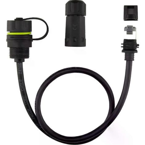 50/100 cm Starlink Ethernet-Adapter Gen 3/Mini Starlink Mini-Kabelverlängerung auf RJ45-Kupplung IP68 wasserdicht für Satellitenschüssel und Route (1/4)