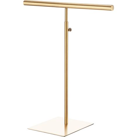 Necklace Display Stand Adjustable Height Jewelry Shelf T (1/5)