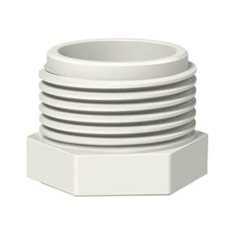 IDMAR 3/4" PVC-Stopfen, geklebt, GZ-Oberfläche - Kaltwasser